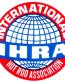 IHRA round car sticker