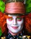 johnny depp alice in wonderland sticker