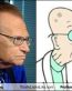 larry king totally looks like professor farnsworth futurama