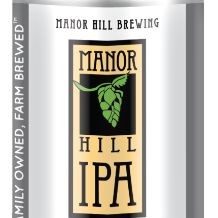 MANOR HILL IPA CANE SHAPED STICKER