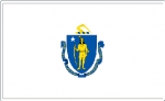 Massachuetts State Flag Decal