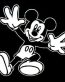 Mickey Jump Decal Sticker