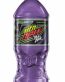 mountain dew PITCH BLACK bottle shaped sticker