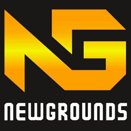 newgrounds logo final sticker