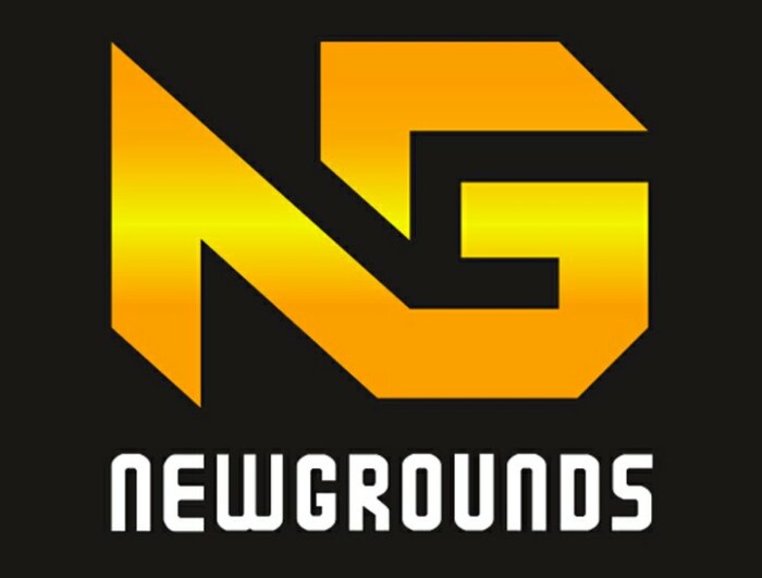 newgrounds logo final sticker