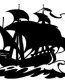 Pirate Ship Wall or Window Decal Sticker