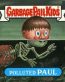 Polluted PAUL Funny Decal Name Sticker