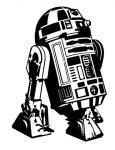 R2D2 Die Cut Decal