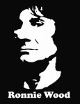 Ronnie Wood Die Cut Vinyl Decal Sticker