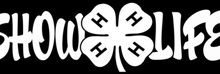 scouting show_life_vinyl_car_decal_four_4h_clover decal