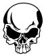 Skull Vinyl Decal Sticker 03
