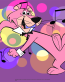 snagglepuss rave sticker