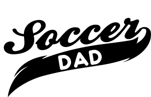 Soccer Dad Sport Spirit Decal