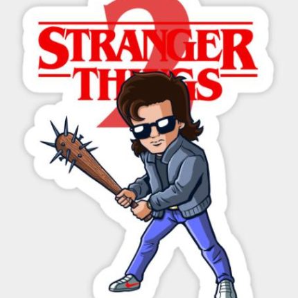 STRANGER THINGS Steve Harrington Sticker