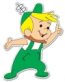 The Jetsons Elroy Color Sticker 2