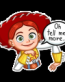 toy story woody funny sticker 14