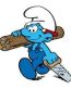Handy Smurf Decal