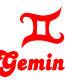 Gemini Zodiac Decal