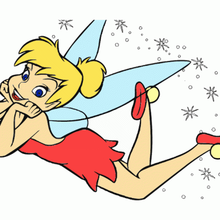 Tinkerbell Decal Sticker 12