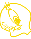 Tweety Wink Decal