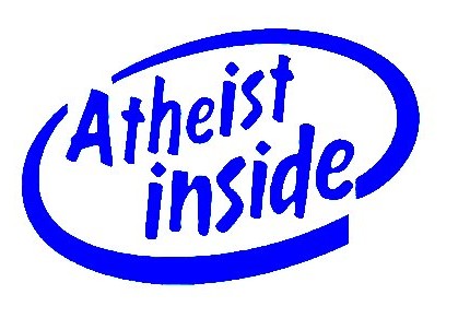 atheist inside sticker