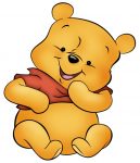 baby winnie sticker