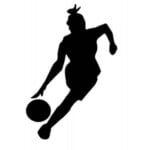 Basketball Die Cut Decal4