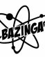 Bazinga Funny Vinyl Car Decal