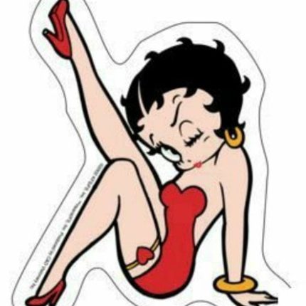 Betty Boop Decals Color 1