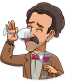 BORAT very nice funny car sticker 08