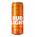 bud light orange can shaped sticker