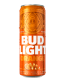 bud light orange can shaped sticker