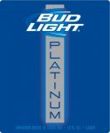 Bud Light Platinum Logo Decal 2