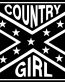 Country Girl Rebel Flag