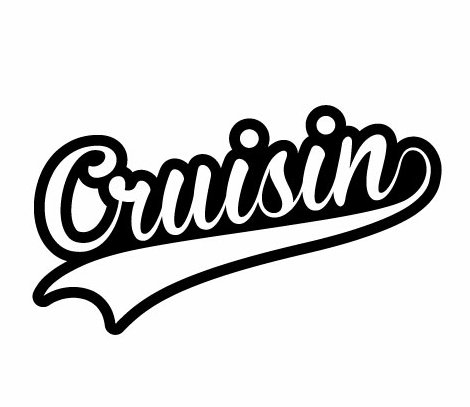 Cruisin Die Cut Decal