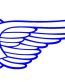 Cycle Wheel with Wing LEFT funny auto decal