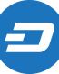 dash-crypto logo sticker