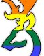 DEER HEAD FILLS Pride Flag