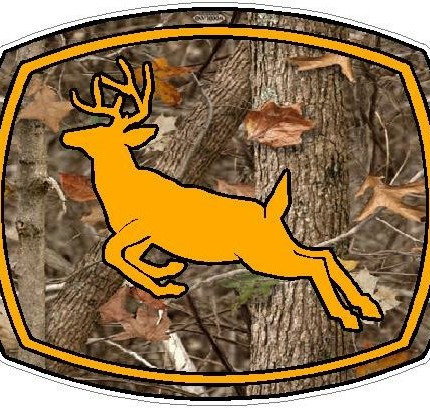 Deer Logo - Nature with Orange