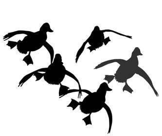 Duck Hunting Decal Sticker 02