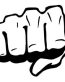 Fist Bump Die Cut Decal
