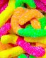 gummy worms candy-sticker