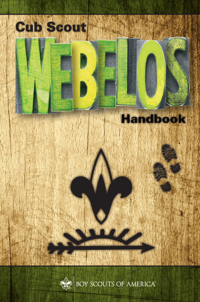 Handbook Cover WEBELOS Pro Sport Stickers