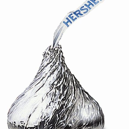 hershey kiss sticker