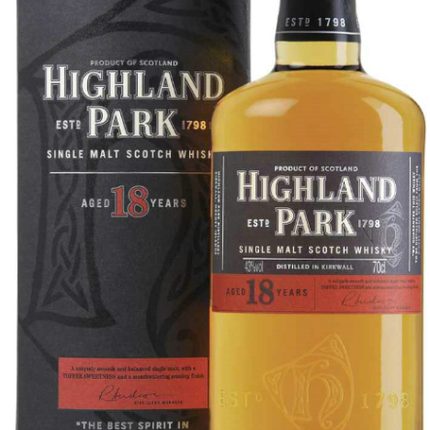 Highland Park Scotland Scotch Whisket Bottle Shot Sticker