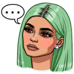 kardashian family_celebrity sticker 10