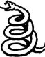 Metallica Snake Decal