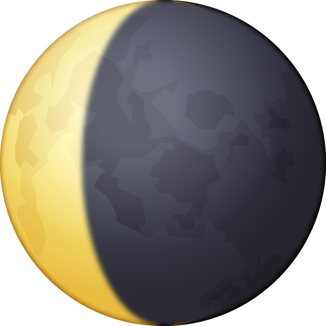 MOON Waning_crescent_emoji