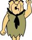 Mr Slate Freds Flintstones Boss COLOR Sticker