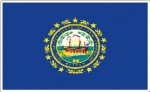 New Hampshire State Flag Decal